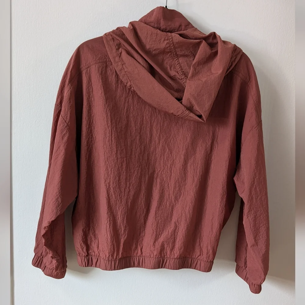 C'est Toi Hooded Zip-Up in Mauve - Picture 5 of 7